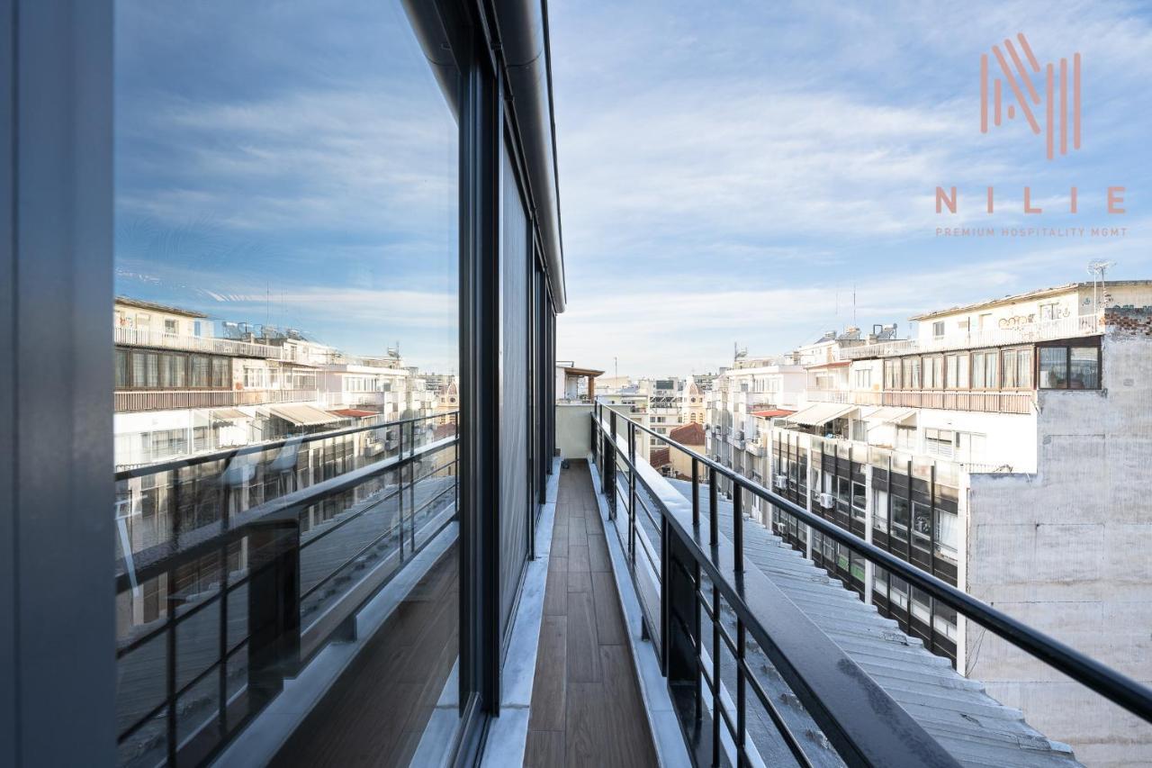 Apartament Okto Penthouse, Nilie Hospitality Mgmt Saloniki Zewnętrze zdjęcie